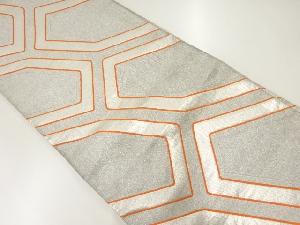 アンティーク　抽象模様織出し袋帯（材料）